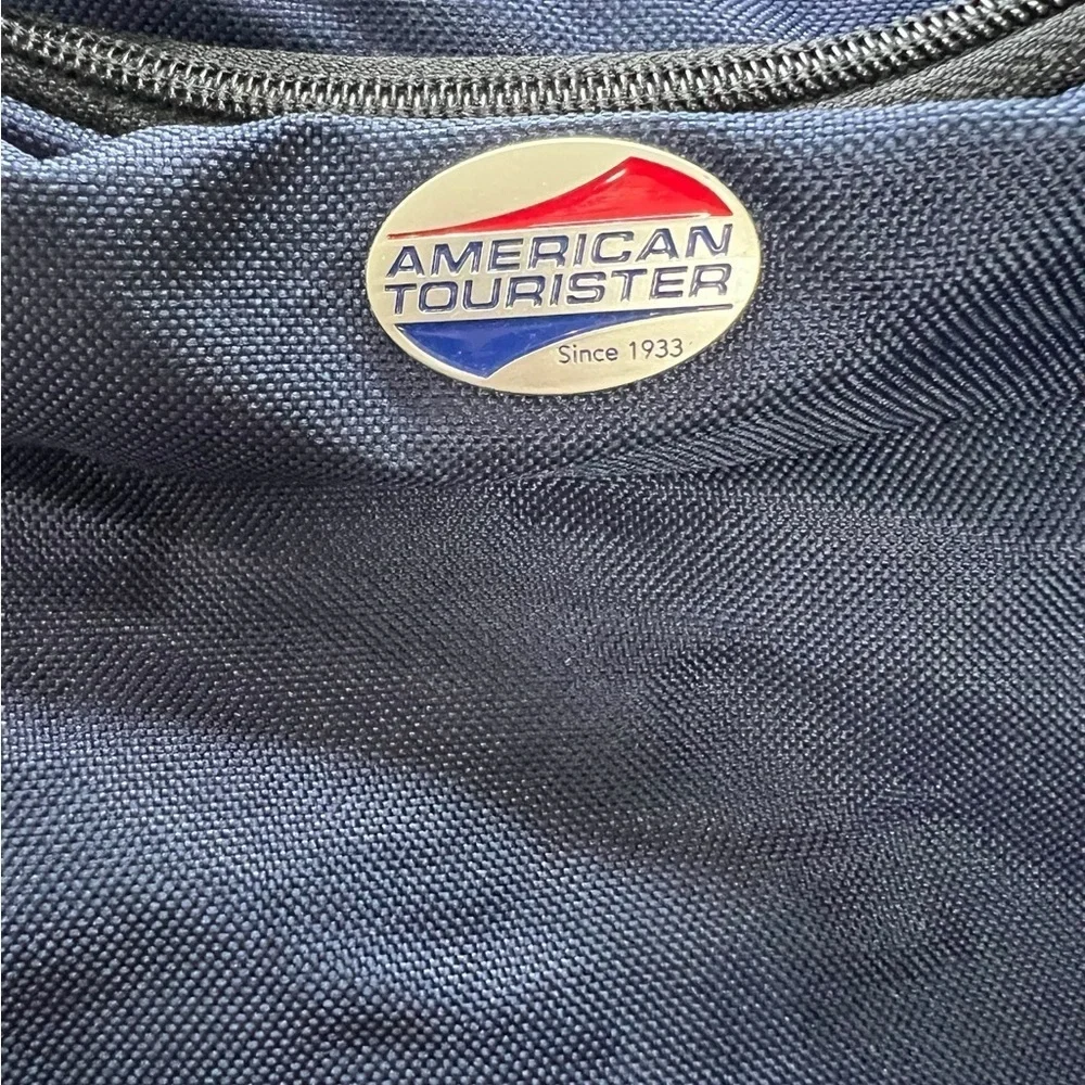 American Tourister Retro Carry On Travel Bag Blue - Set of 2